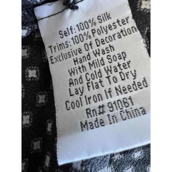 Johnny Was Biya Embroidered Dress Silk Boho Festival Luxe Tunic Artsy - Picture 8 of 8